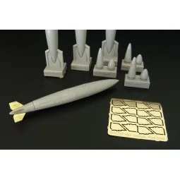 US 300gal Fuel tanks, 1/72 - Brengun BRL72161