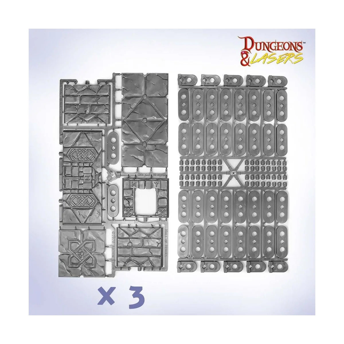 Dungeons & Lasers Expansion Set: HALL OF HEROES - Archon Studio DNL...