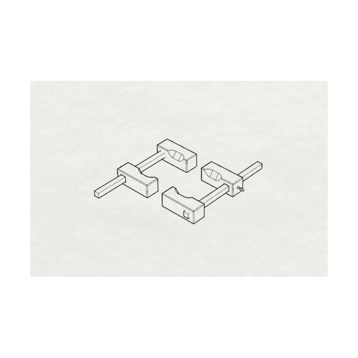 WWII U S Navy Wheel chocks, 1/72 - Brengun BRL72162