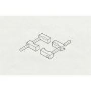 WWII U S Navy Wheel chocks, 1/72 - Brengun BRL72162