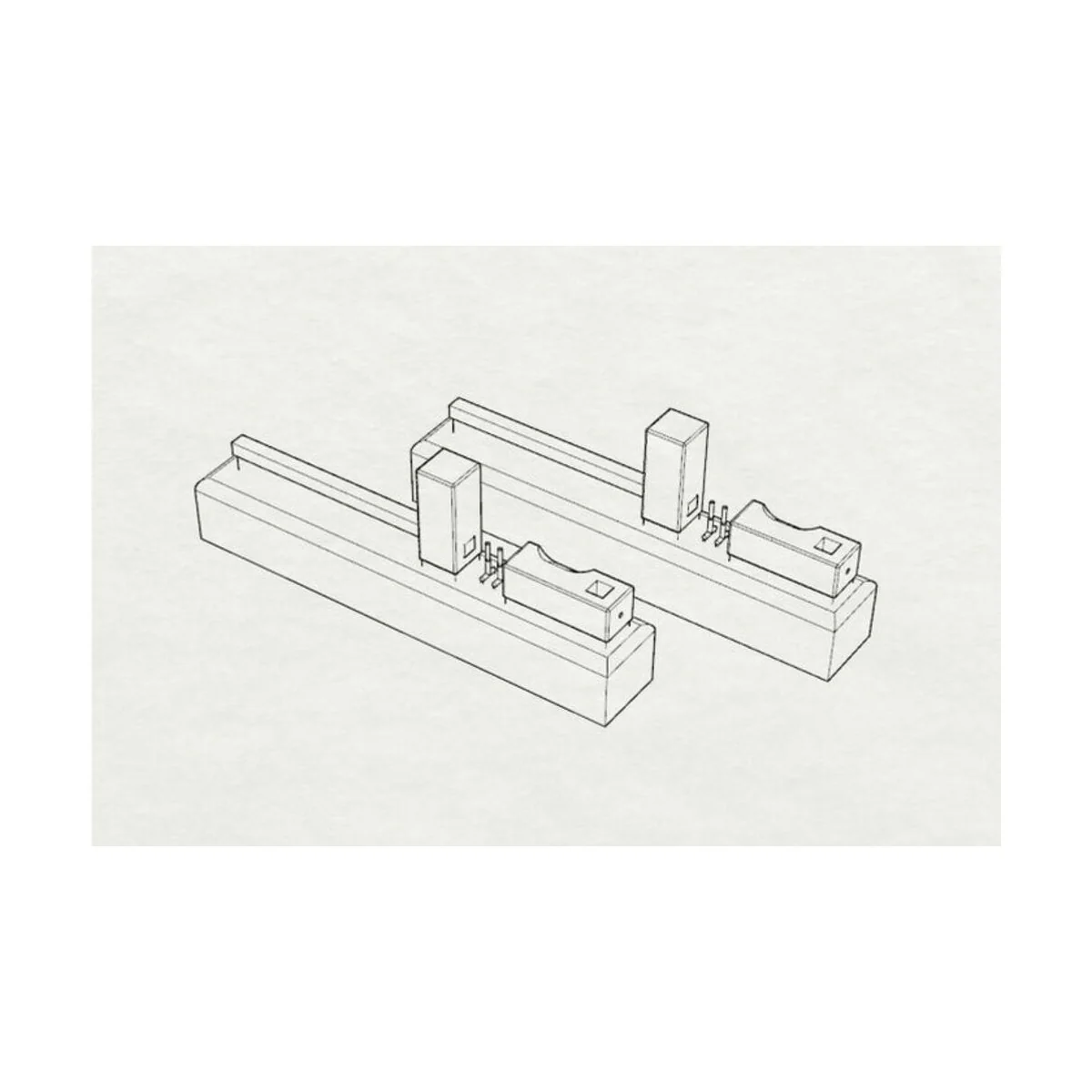 WWII U S Navy Wheel chocks - Brengun BRL72162