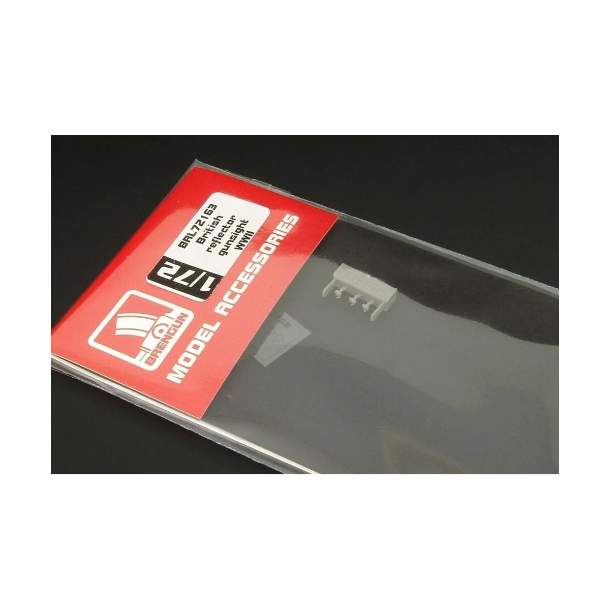 British reflector gunsight WWII, 1/72 - Brengun BRL72163