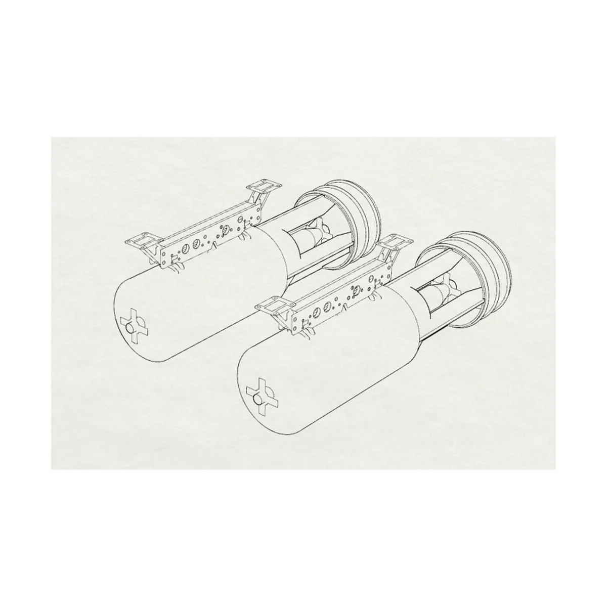 Depth Charge Mk54, 1/72 - Brengun BRL72164