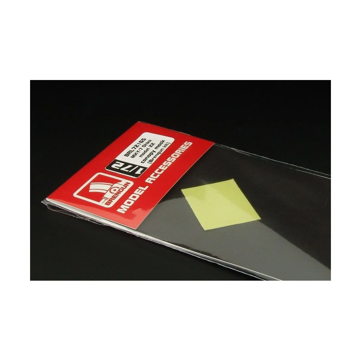 MXY-7 Ohka model 22 Canopy mask (Brengun kit), 1/72 - Brengun BRL72165 MXY-7 Ohka model 22 Canopy mask (Brengun kit), 1/72 - Brengun BRL72165