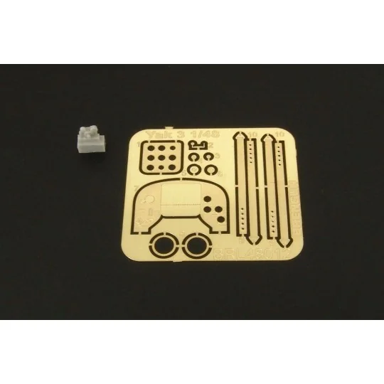 Yak 3 interior (Eduard kit), 1/48 - Brengun BRL48012