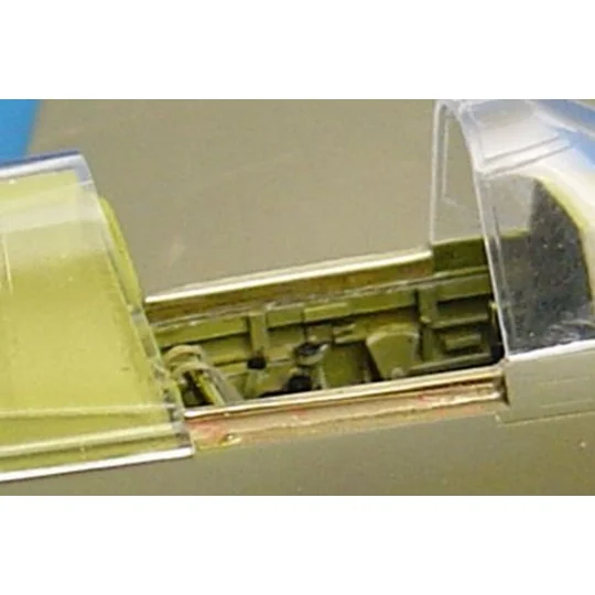 P-40 M, N canopy rails, 1/48 - Brengun BRL48014