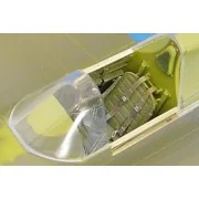 P-40 M, N canopy rails, 1/48 - Brengun BRL48014
