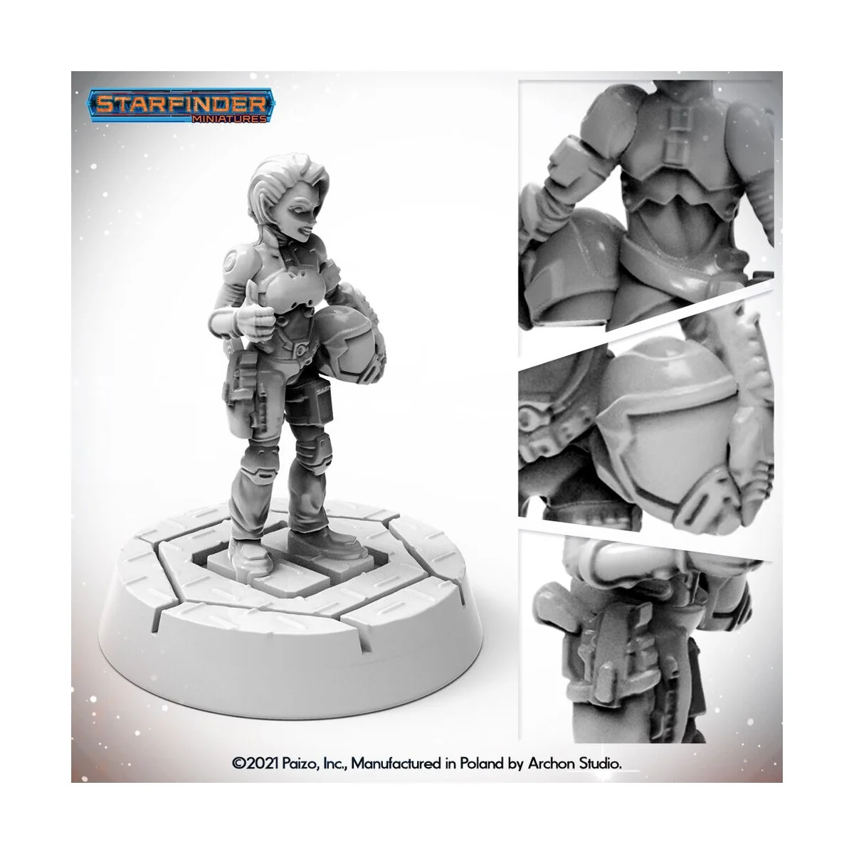 Masters of the Universe Miniatures: HALFLING PILOT - Archon Studio ...