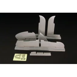 Beaufighter Mk IV -X control surfaces (TAMIYA), 1/48 - Brengun BRL4...