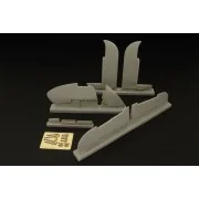 Beaufighter Mk IV -X control surfaces (TAMIYA), 1/48 - Brengun BRL4... Beaufighter Mk IV -X control surfaces (TAMIYA), 1/48 - Brengun BRL4...