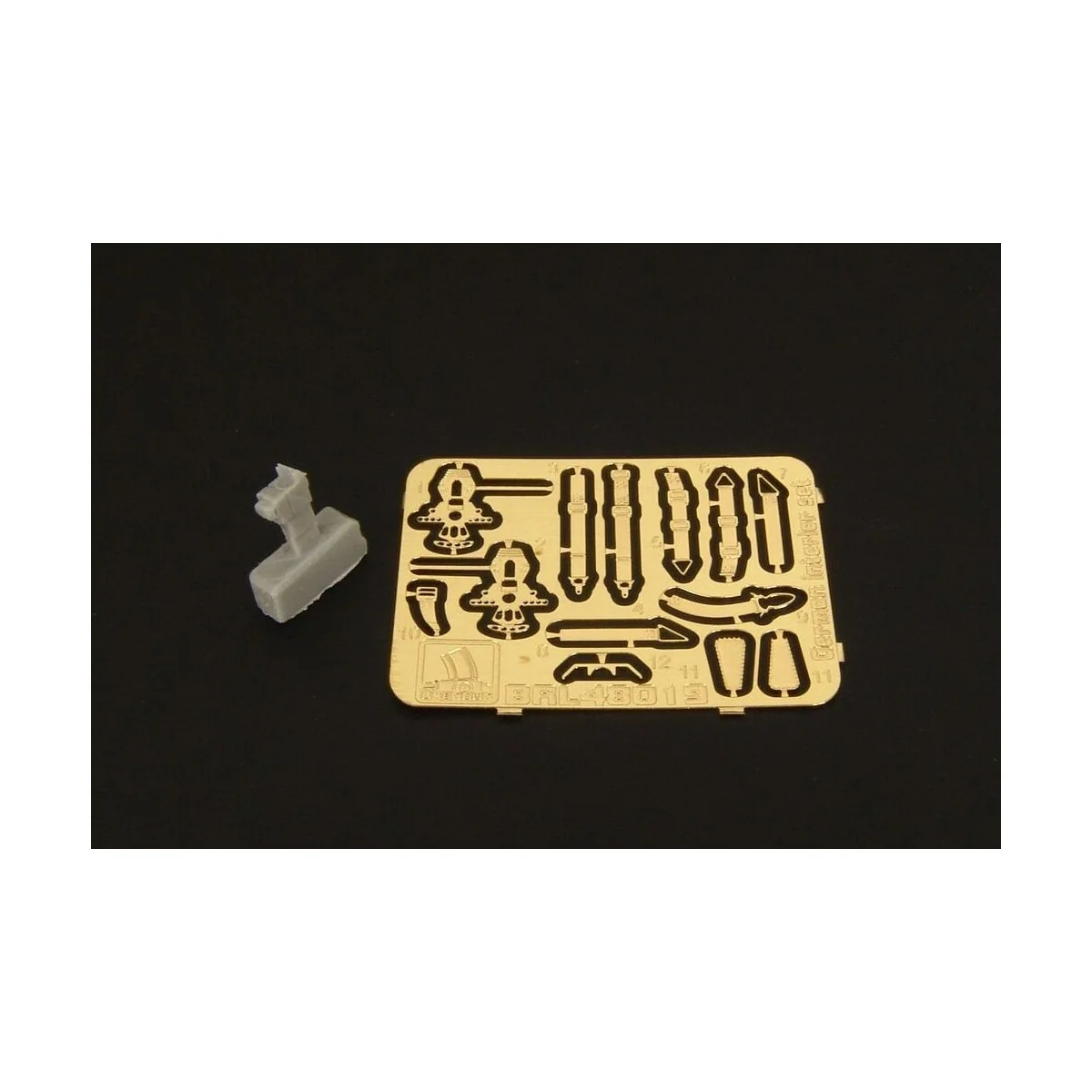 German interior set basic, 1/48 - Brengun BRL48019