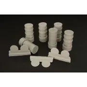 Fuel drums ( 3 types), 1/48 - Brengun BRL48020