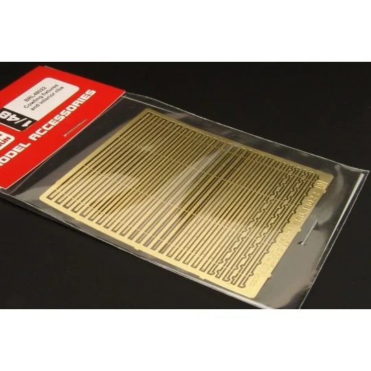 Cowling fixtures and interior ribs, 1/48 - Brengun BRL48022
