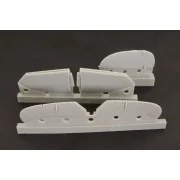 Spitfire MkIX control surfaces - early - for Airfix kit, 1/48 - Bre... Spitfire MkIX control surfaces - early - for Airfix kit, 1/48 - Bre...
