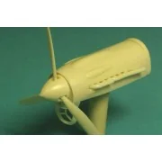 P 40 Klimov engine conversion, 1/48 - Brengun BRL48033