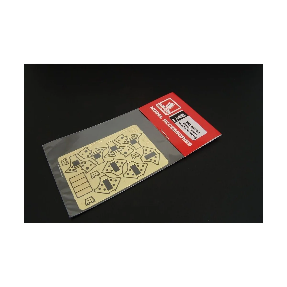 Soviet wheel chocks, 1/48 - Brengun BRL48034