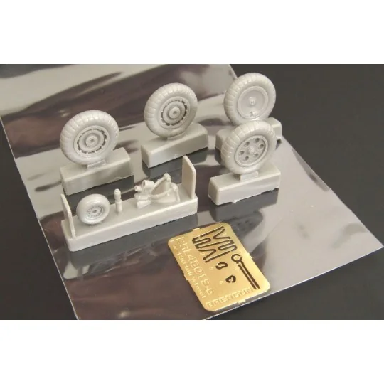 Wheels for Fw190 EARLY -LATE, 1/48 - Brengun BRL48037 Wheels for Fw190 EARLY -LATE, 1/48 - Brengun BRL48037