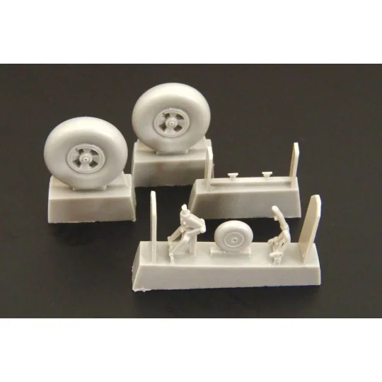 Huricane wheel set, 1/48 - Brengun BRL48039