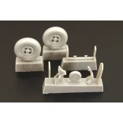 Huricane wheel set, 1/48 - Brengun BRL48039