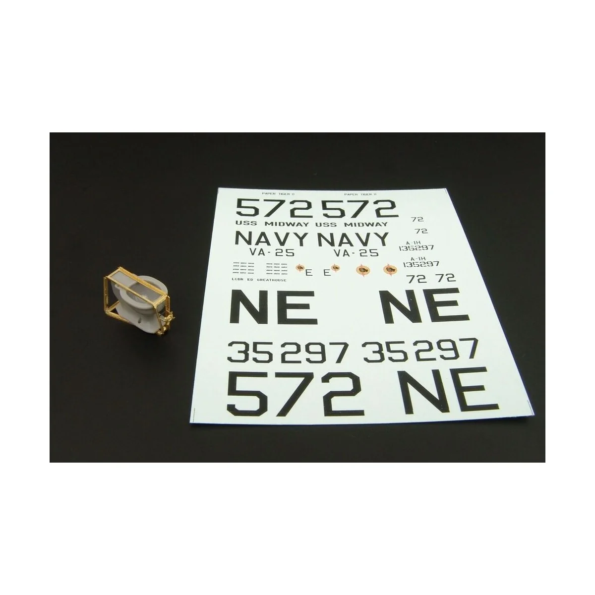 Toilet bomb for Skyraider, 1/48 - Brengun BRL48040 Toilet bomb for Skyraider, 1/48 - Brengun BRL48040