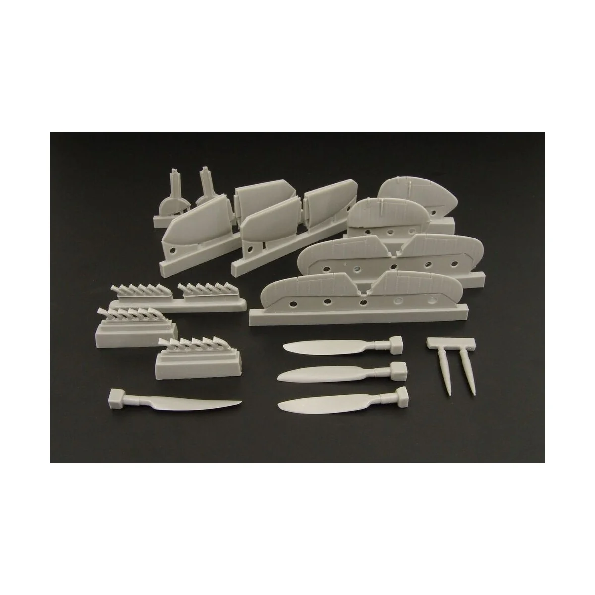 Spitfire MkIX exterior set -(Airfix), 1/48 - Brengun BRL48042