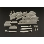 Spitfire MkIX exterior set -(Airfix) - Brengun BRL48042