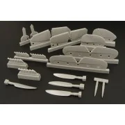 Spitfire MkIX exterior set -(Airfix), 1/48 - Brengun BRL48042