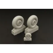 Wellington wheel set for (TRUMPETER) - Brengun BRL48043