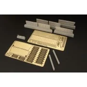 Wellington flaps for TRUMPETER kit, 1/48 - Brengun BRL48044
