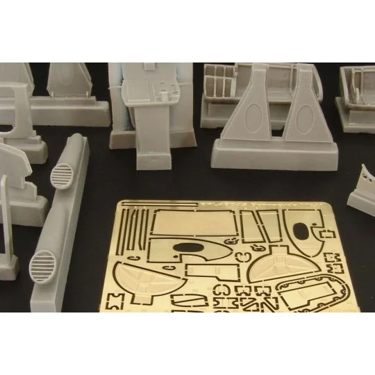 Barracuda Mk5 detail set, 1/48 - Brengun BRL48045