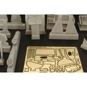 Barracuda Mk5 detail set, 1/48 - Brengun BRL48045