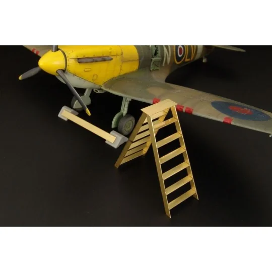 British wheel chock - ladder, 1/48 - Brengun BRL48046