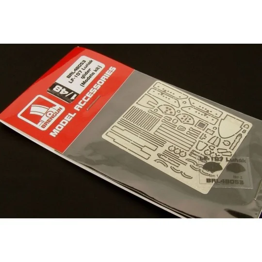 LF-107 Lunak glider (Modela kit) 48027, 1/48 - Brengun BRL48053 LF-107 Lunak glider (Modela kit) 48027, 1/48 - Brengun BRL48053