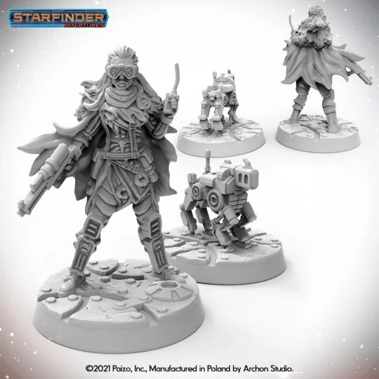 Masters of the Universe Miniatures: ANDROID MECHANIC (with mechanic...