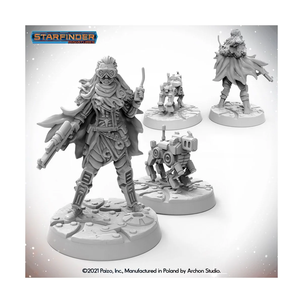 Masters of the Universe Miniatures: ANDROID MECHANIC (with mechanic...