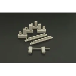 US Navy wheel chocks (modern), 1/48 - Brengun BRL48063