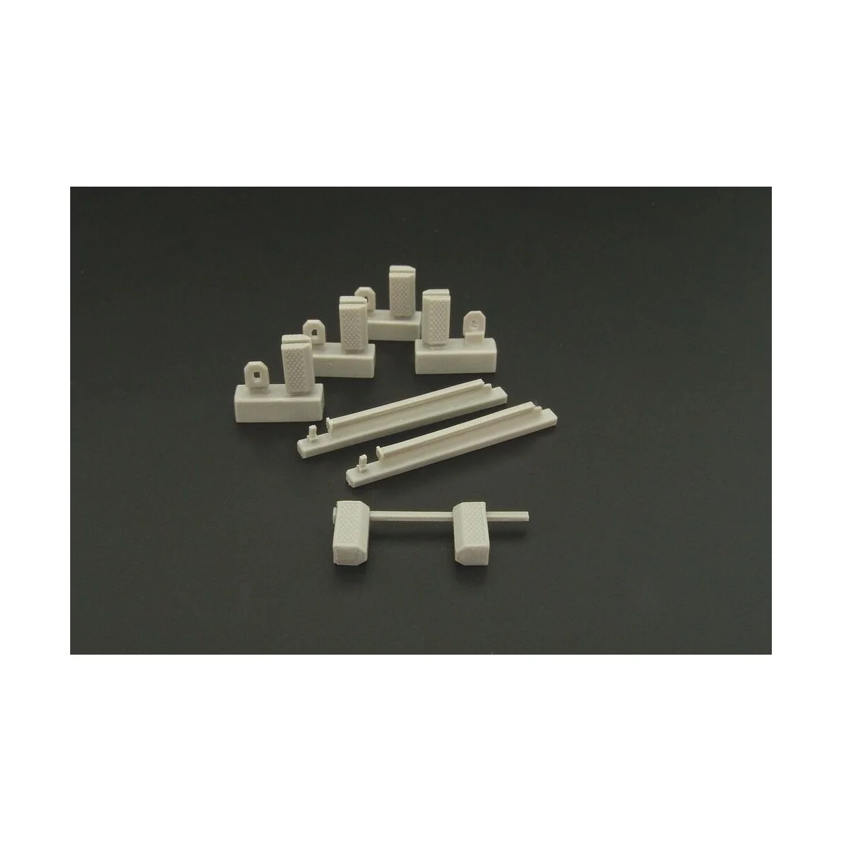 US Navy wheel chocks (modern), 1/48 - Brengun BRL48063