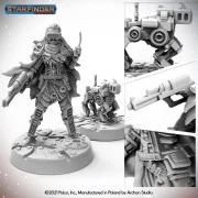 Masters of the Universe Miniatures: ANDROID MECHANIC (with mechanic...