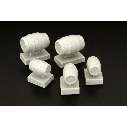 Wooden barrels, 1/48 - Brengun BRL48067