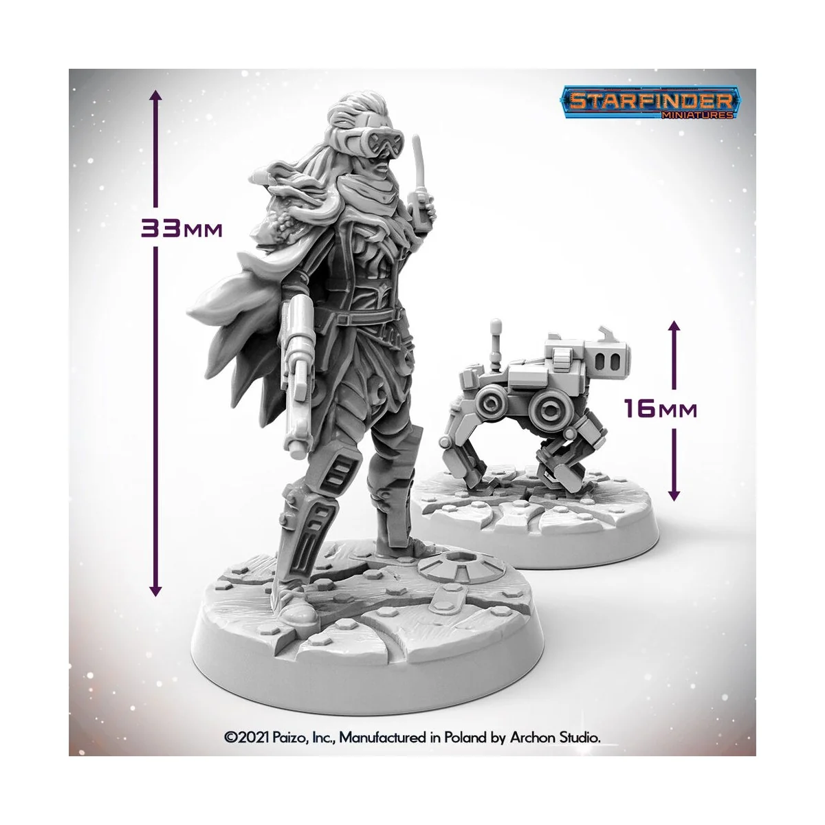 Masters of the Universe Miniatures: ANDROID MECHANIC (with mechanic...
