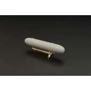 50gal cigar fuel tank w-rack (double pack), 1/48 - Brengun BRL48068 50gal cigar fuel tank w-rack (double pack), 1/48 - Brengun BRL48068