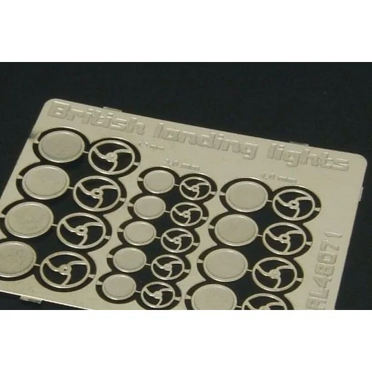 British landing lights, 1/48 - Brengun BRL48071