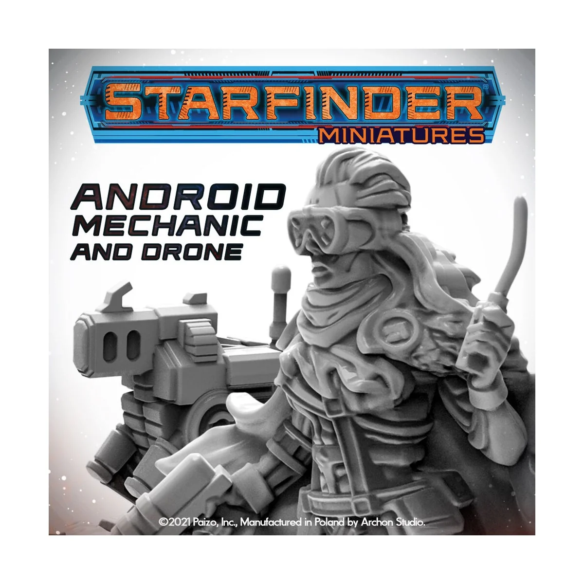Masters of the Universe Miniatures: ANDROID MECHANIC (with mechanic...