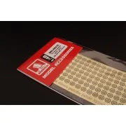 Tie down points (star type) US aircraft carrier, 1/48 - Brengun BRL...