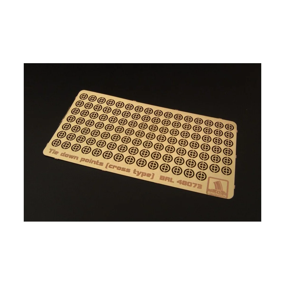 Tie down points (cross type) US aircraft carrier, 1/48 - Brengun BR...