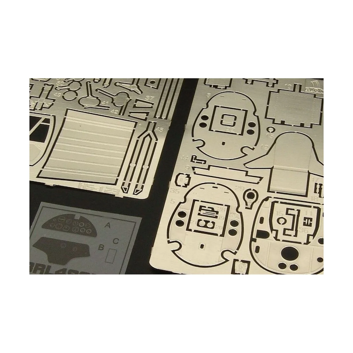 Hs-123 interior (Esci, Italeri kit), 1/48 - Brengun BRL48076