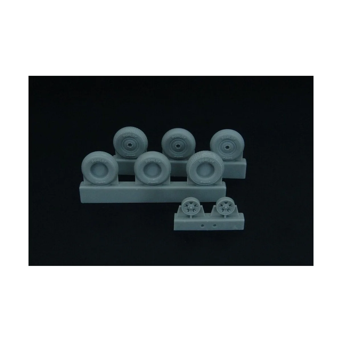 Spitfire 5 spoke wheels set (3 types of tires), 1/48 - Brengun BRL4...
