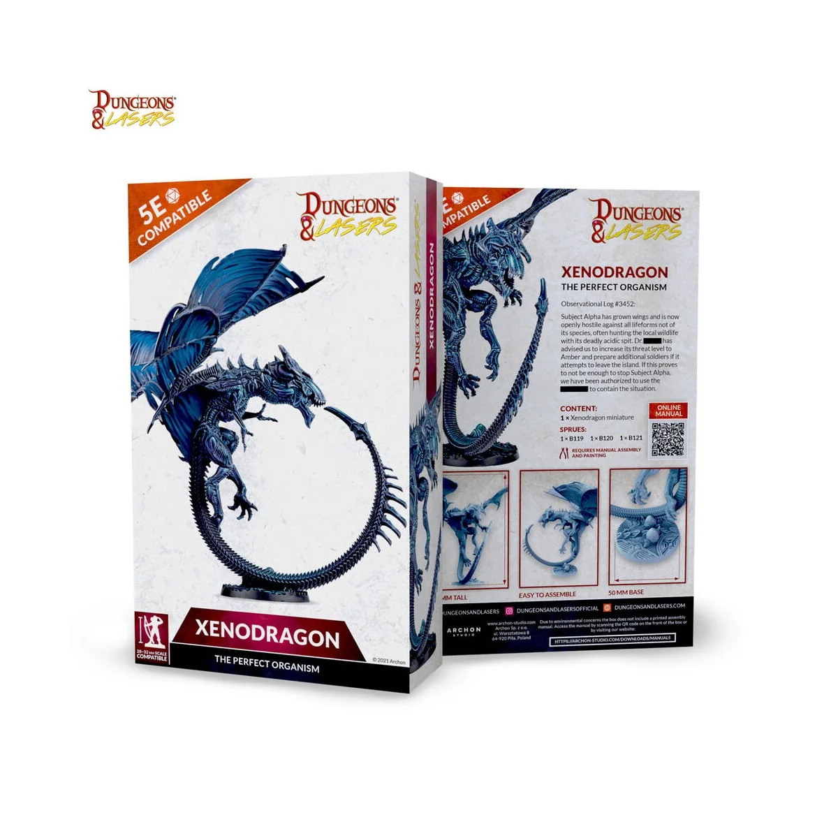 Dungeons & Lasers Dragons: XENODRAGON - Archon Studio DNL0013