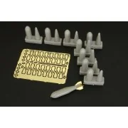 US bomb 250-lb AN-M57A1 (8 pcs) - Brengun BRL48101