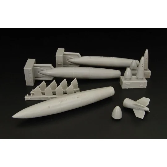 US 300gal Fuel tanks, 1/48 - Brengun BRL48105 US 300gal Fuel tanks, 1/48 - Brengun BRL48105